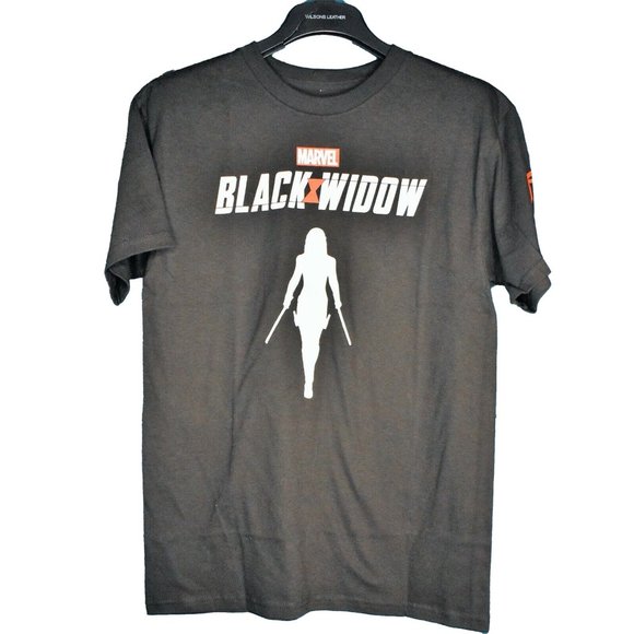 BLACK WIDOW T-Shirt - size M - Marvel Studios - SDCC Blood Drive 2021 Brand New - Picture 1 of 3